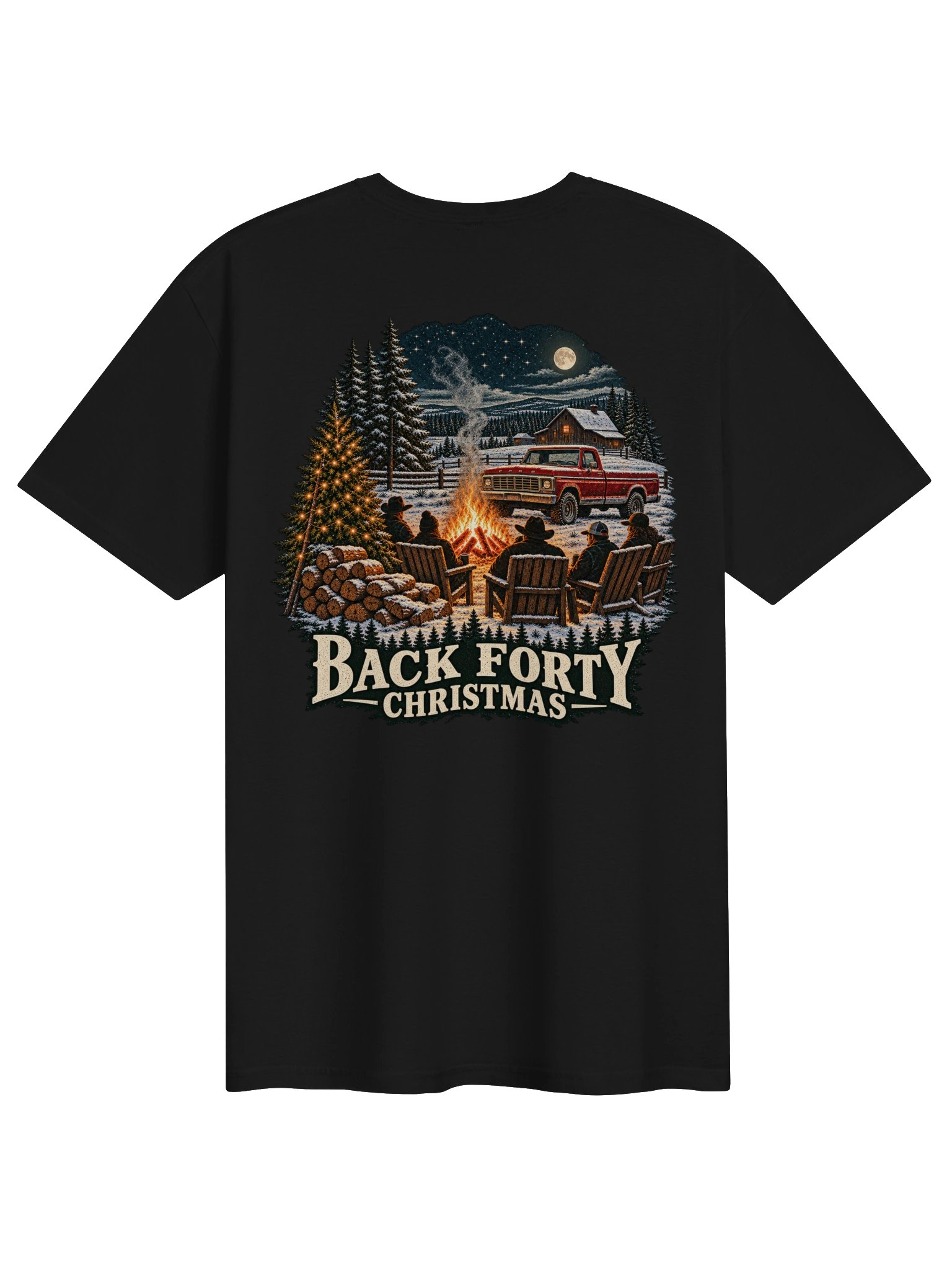Back Forty Christmas Unisex Tee product image (2)