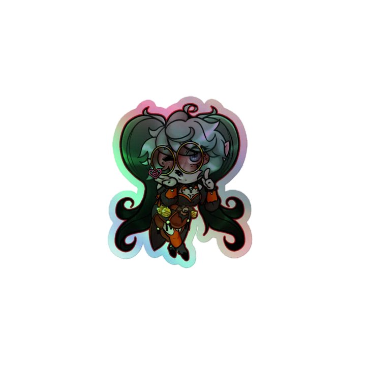 Goth Baby Kiss Sticker product image (1)