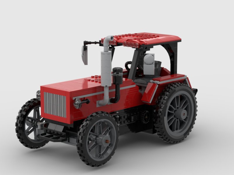 Working Tractor MOC product image (5)