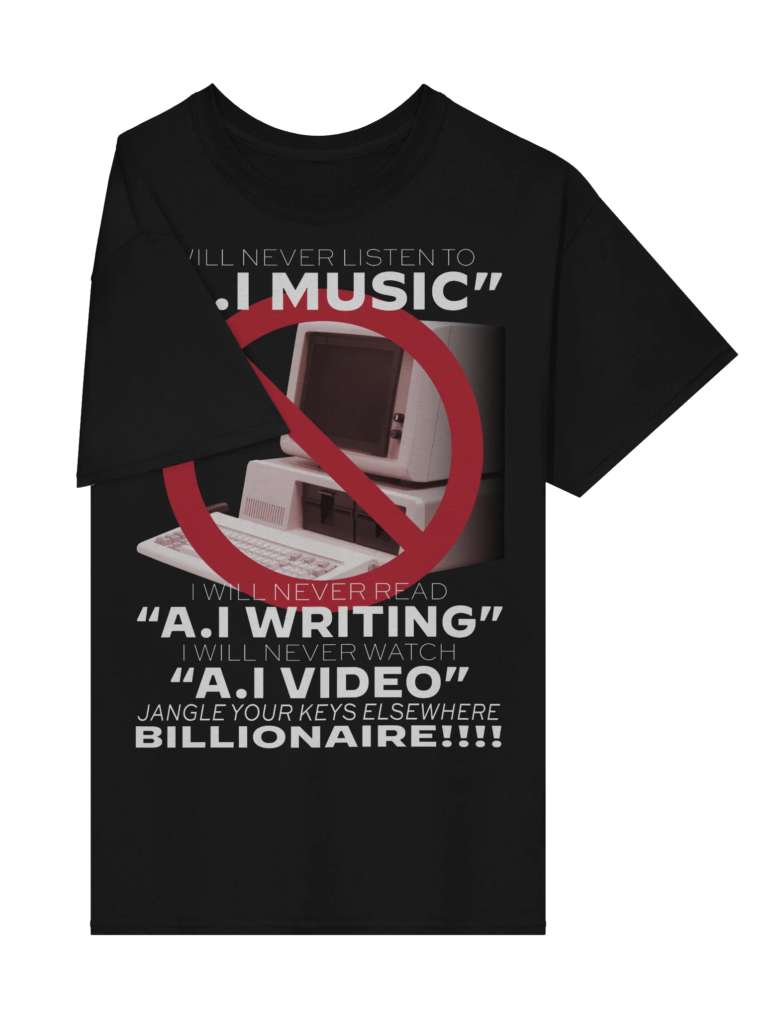 I WILL NEVER LISTEN TO AI MUSIC product image (4)