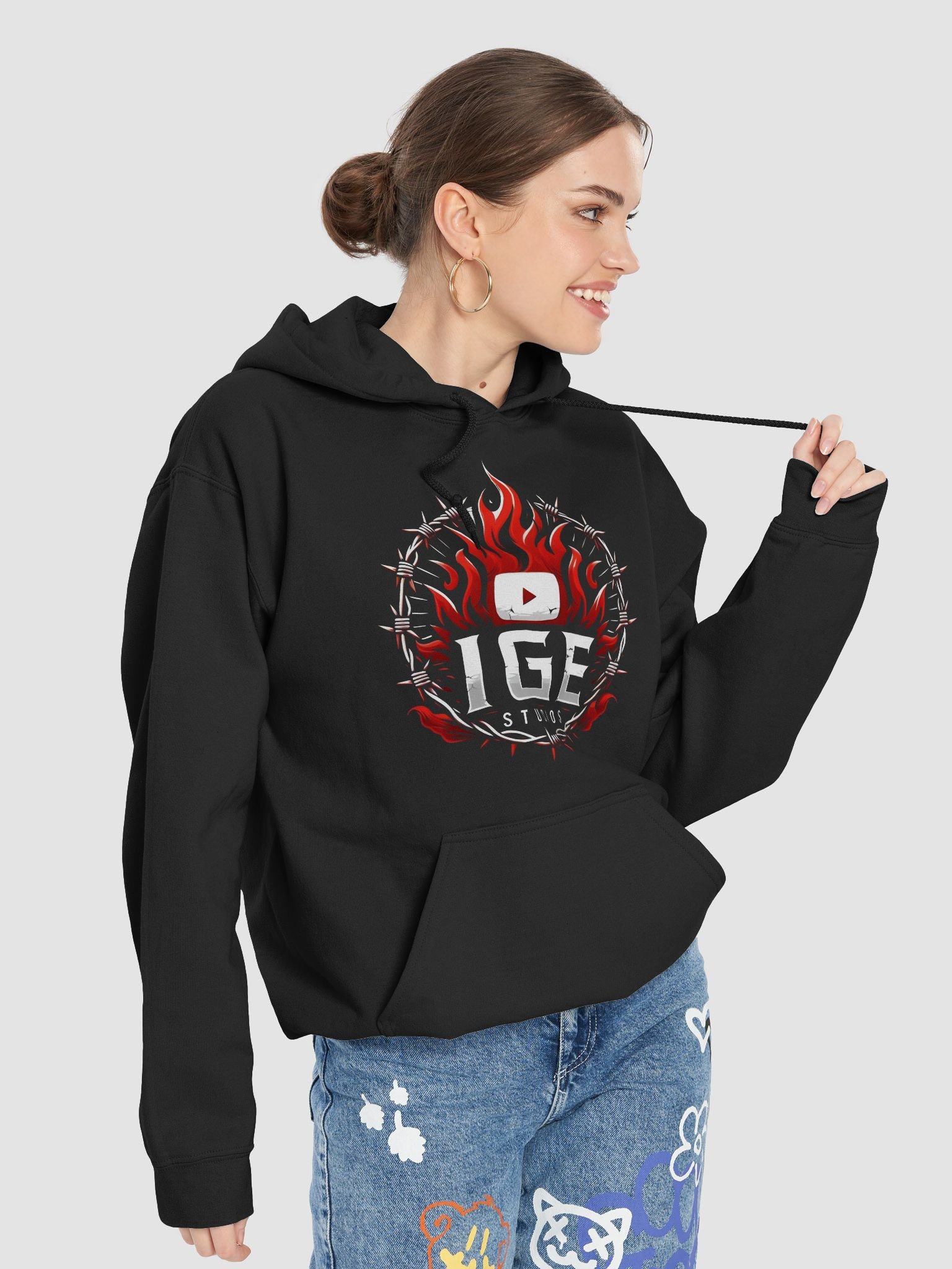 IGE Studios Logo Classic Hoodie product image (7)