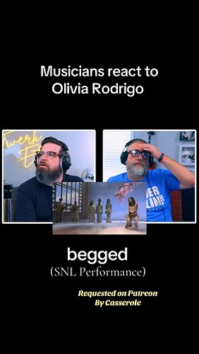 @oliviarodrigo crushes every performance! #reaction #twerkethic #oliviarodrigo #begged #snl