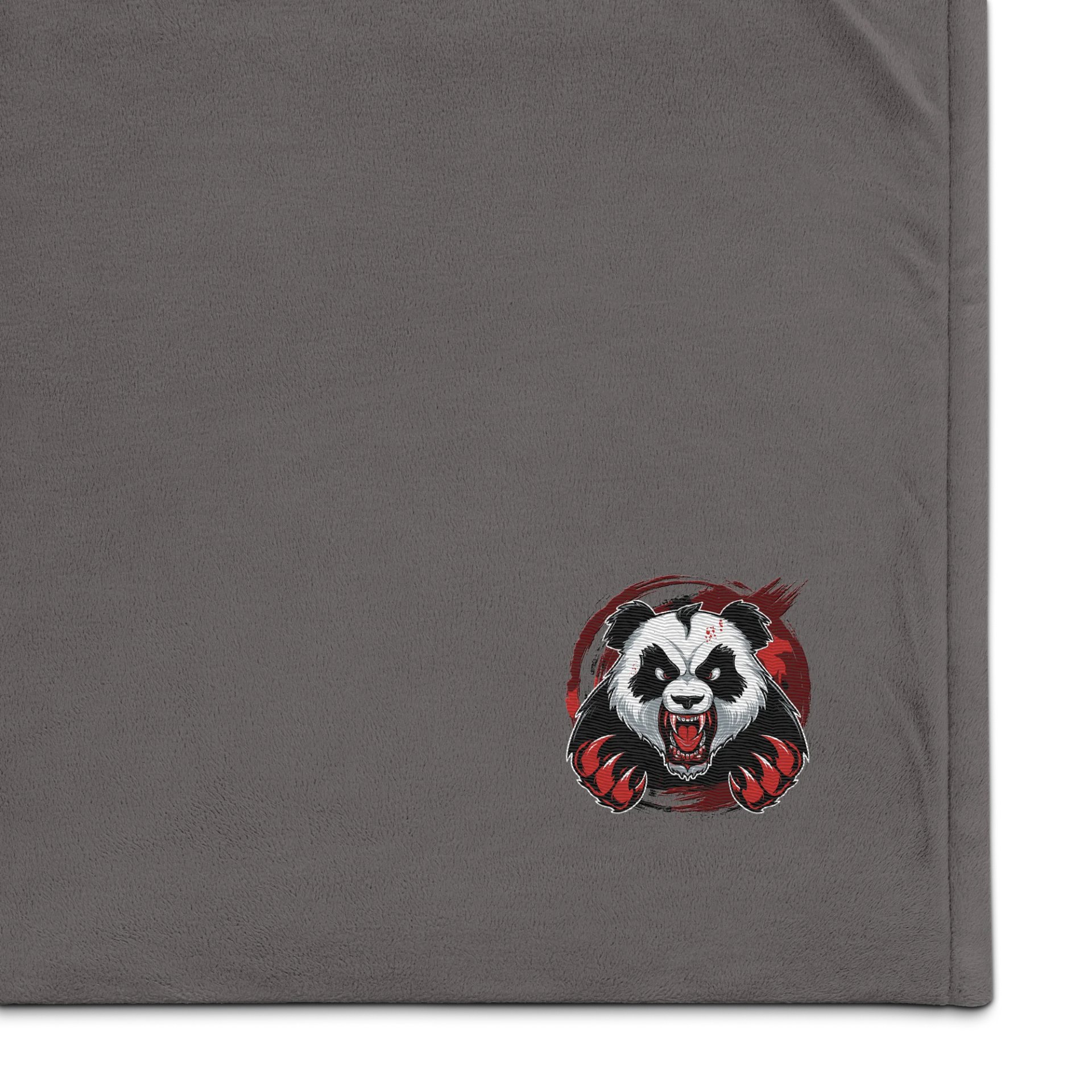 Ferocious Panda Sherpa Blanket product image (1)