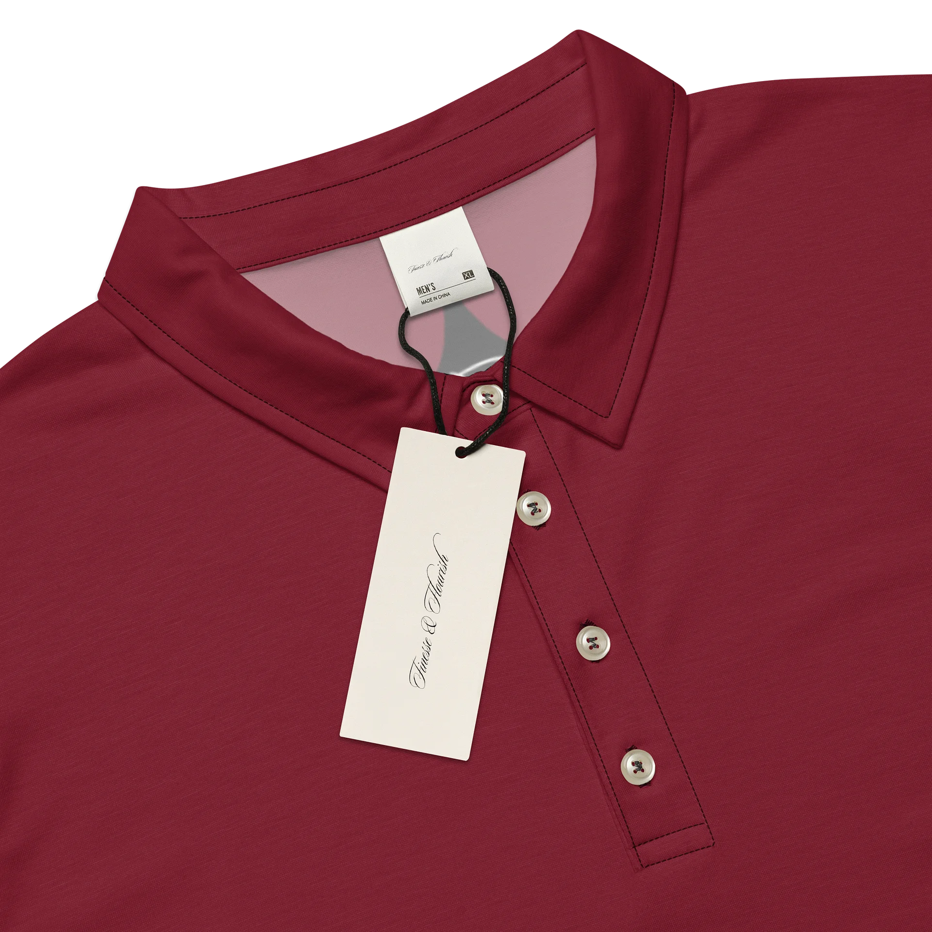 F&F Slim Fit Polo Shirt (MAR) product image (4)