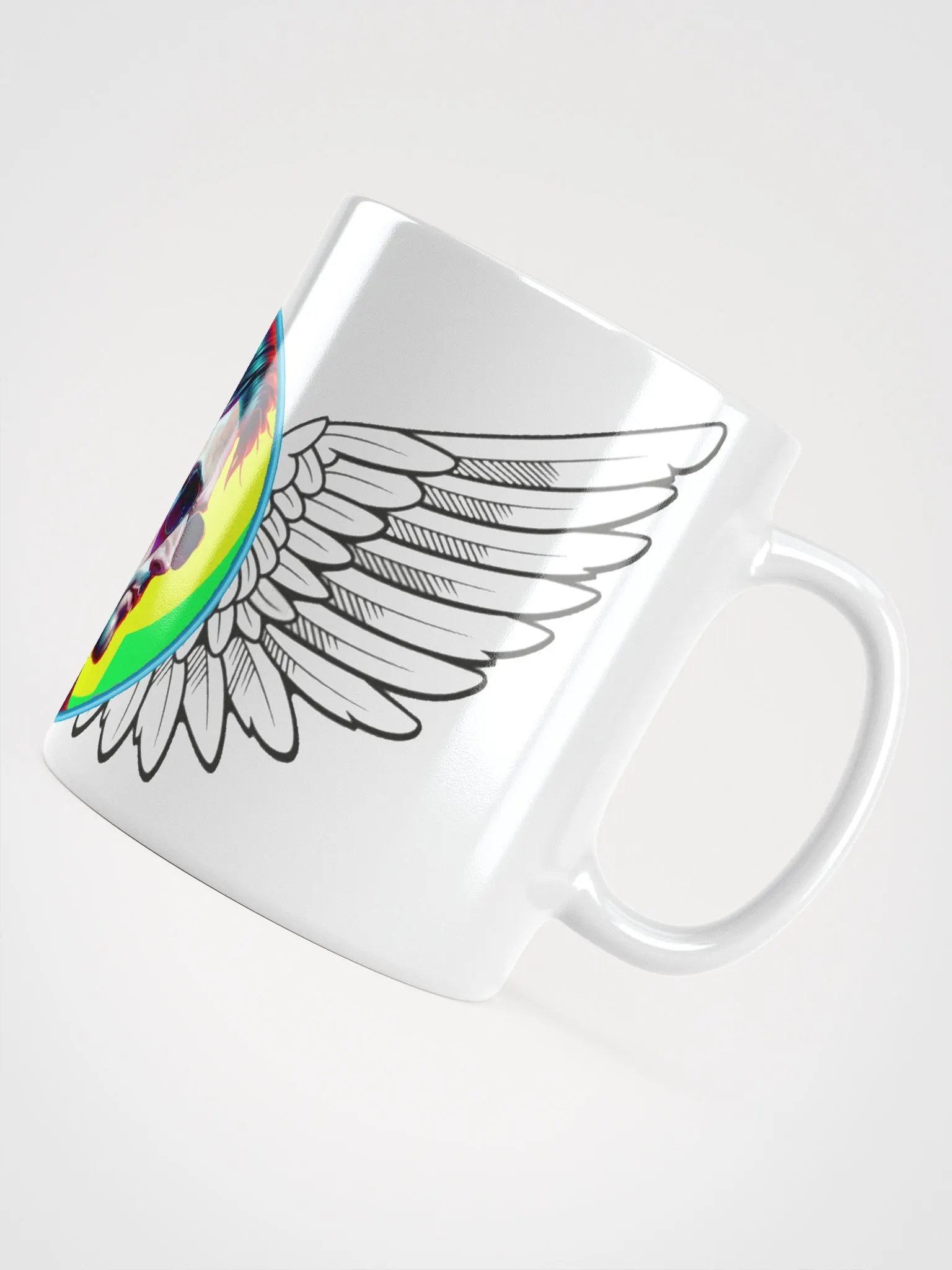 White Angel Wing Mug product image (10)
