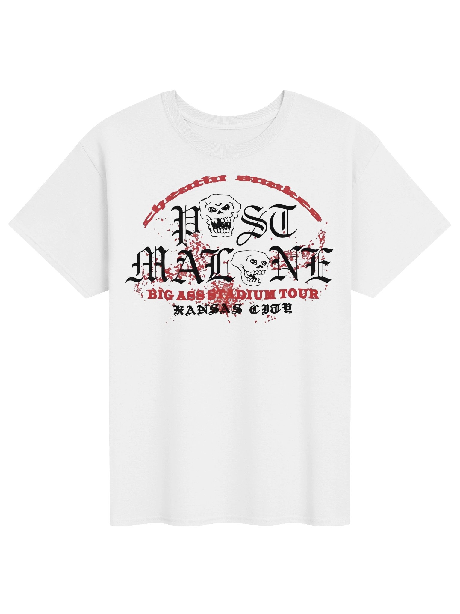 Post Malone Kansas City Big Ass Stadium Tour Merch Tshirt product image (9)