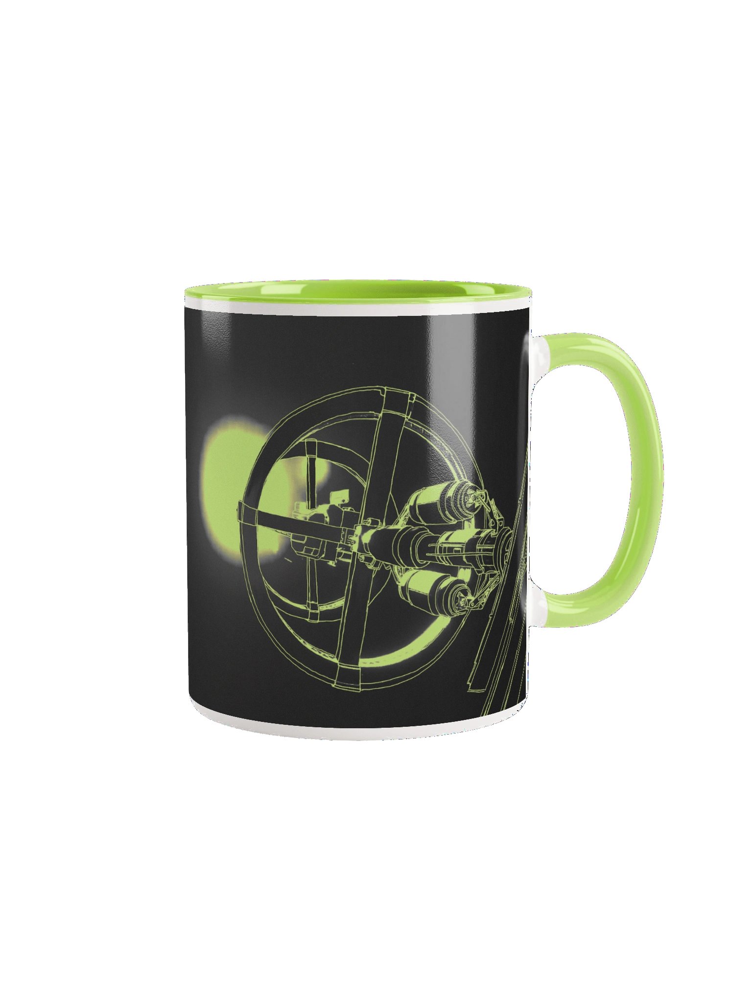Space Station Mug - Green product image (1)