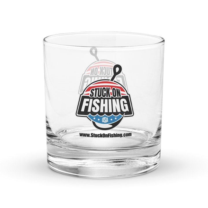 Stuck on Fishing Rocks Glass product image (1)