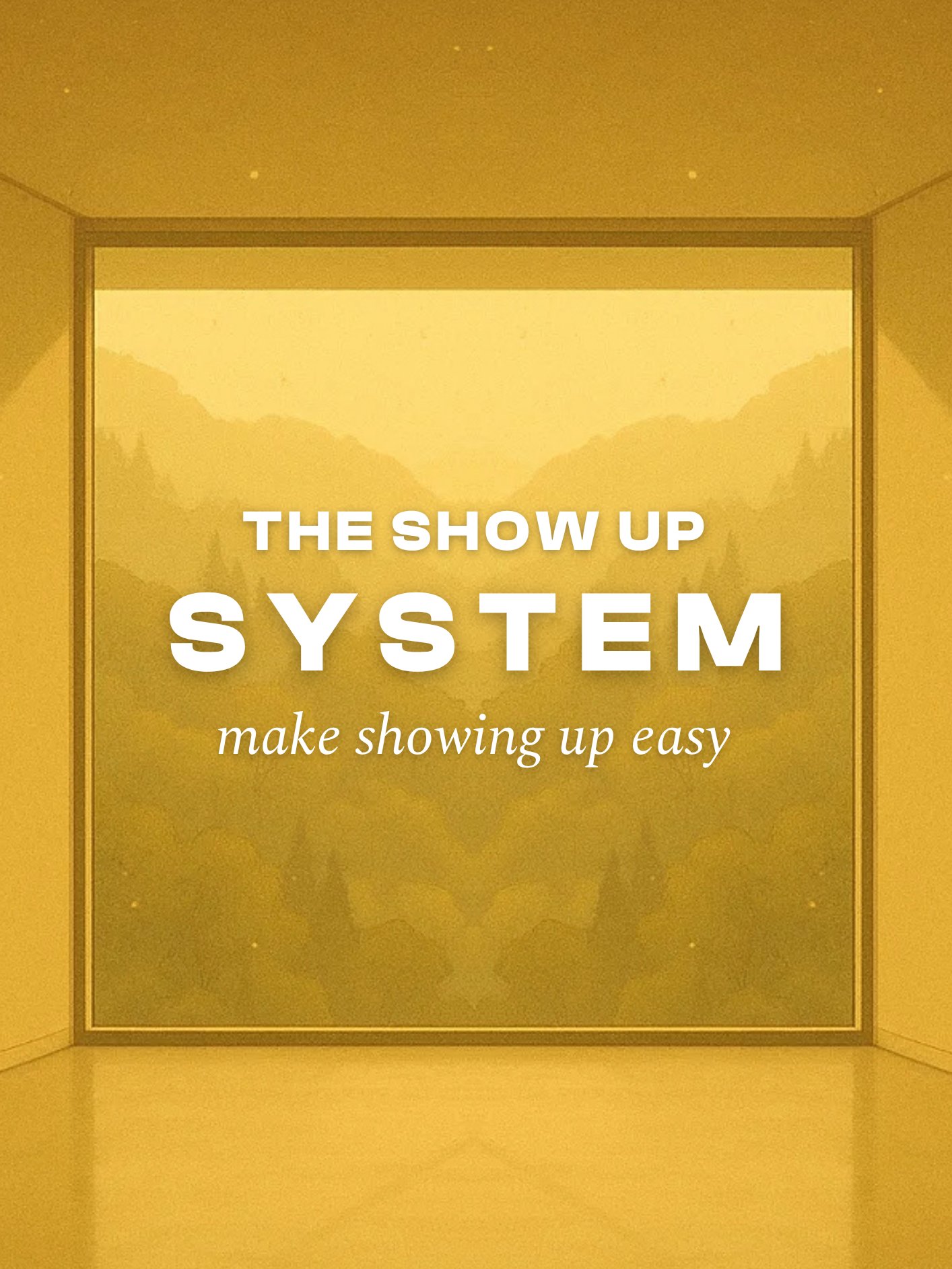 The Show Up System product image (2)