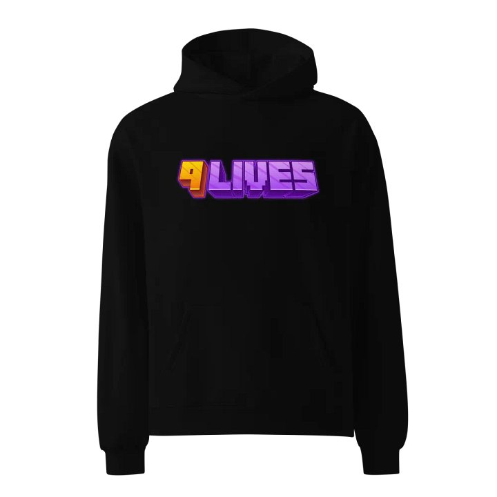 9 Lives Oversized Unisex Hoodie product image (1)