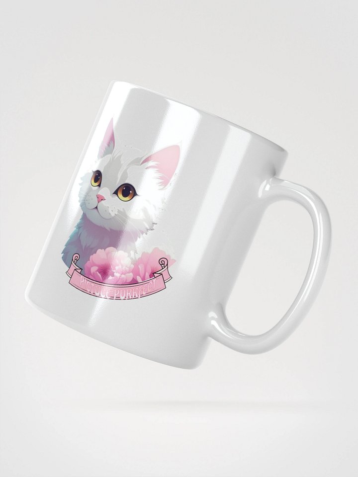 Picture Purrfect Kitty White Glossy Mug product image (2)