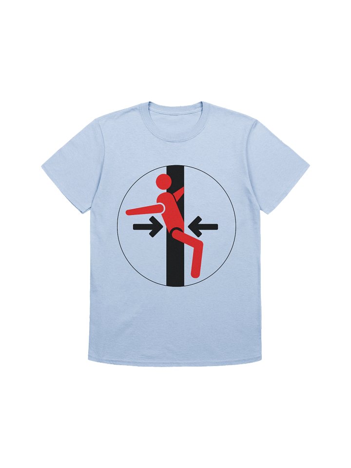 Mind The Doors! Italian Railway Sign T-Shirt product image (1)