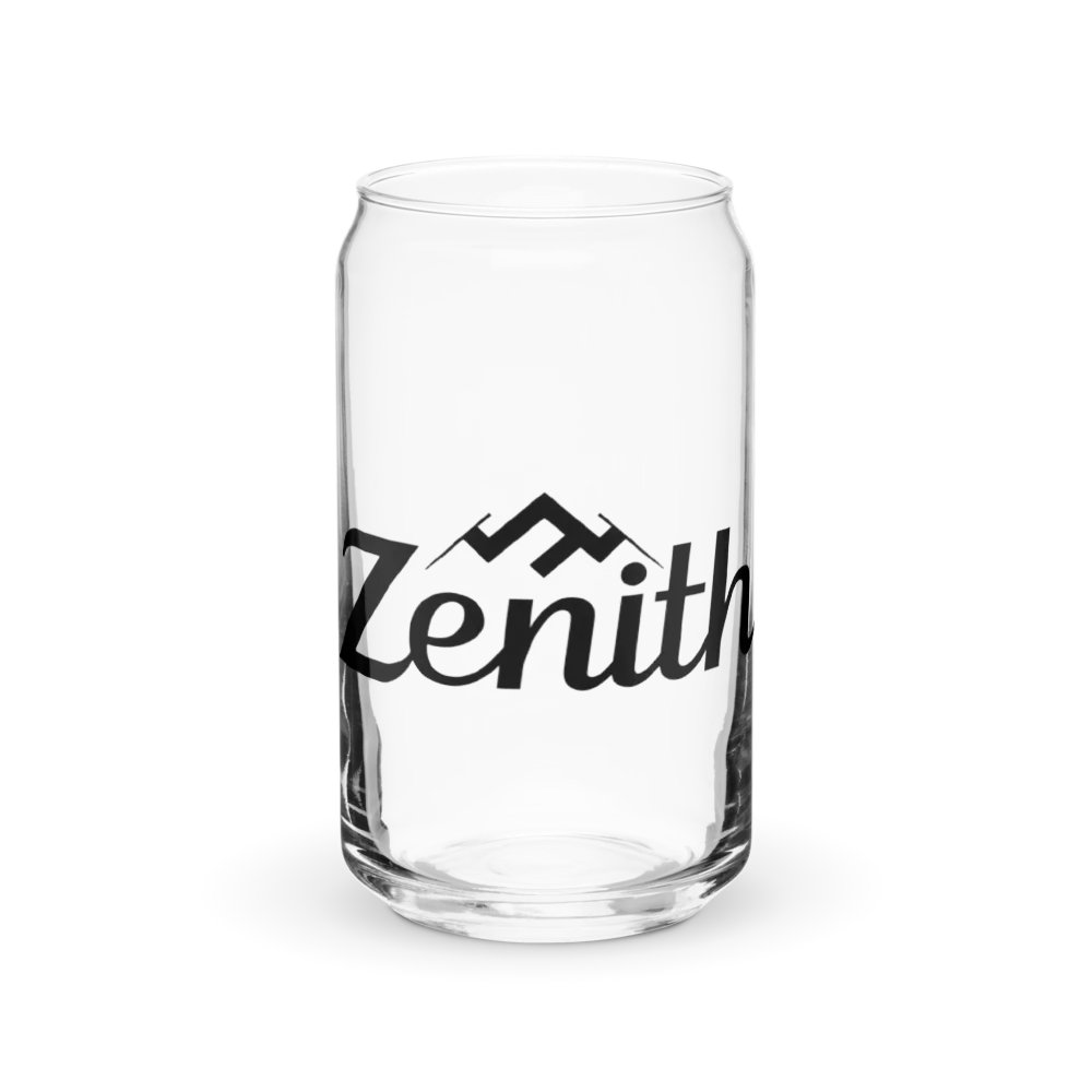 Zenith Can-Shaped Glass - Mountain Peak Design, 16oz product image (4)