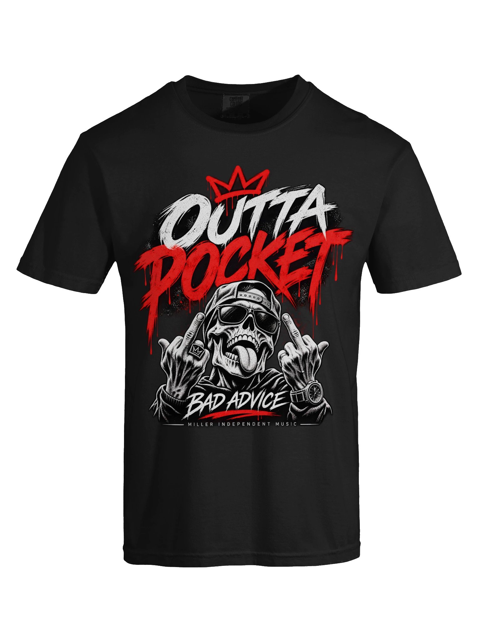 BAD ADVICE | OUTTA POCKET Tee product image (9)
