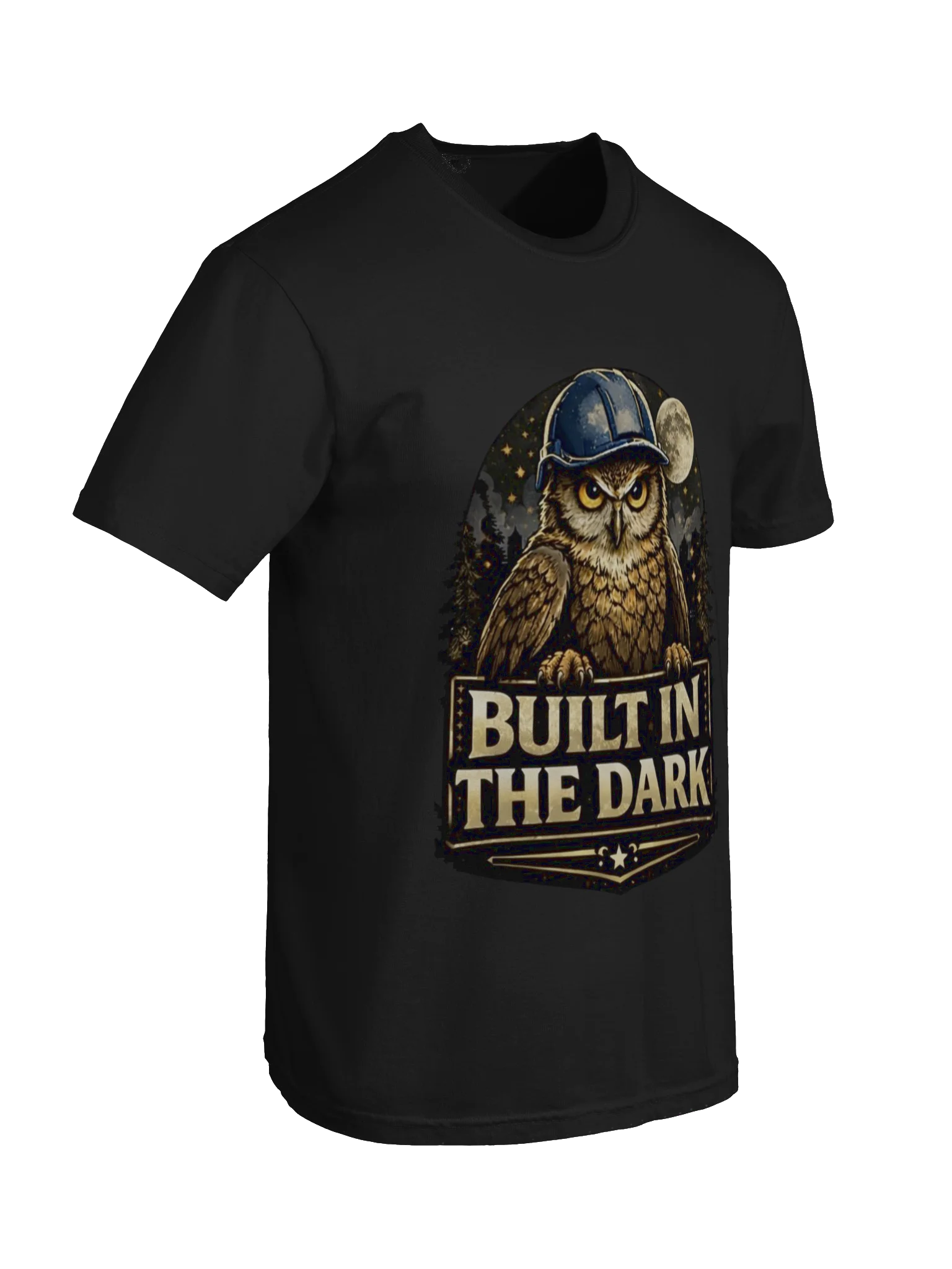 Built In The Dark Hard Hat- Tee product image (8)