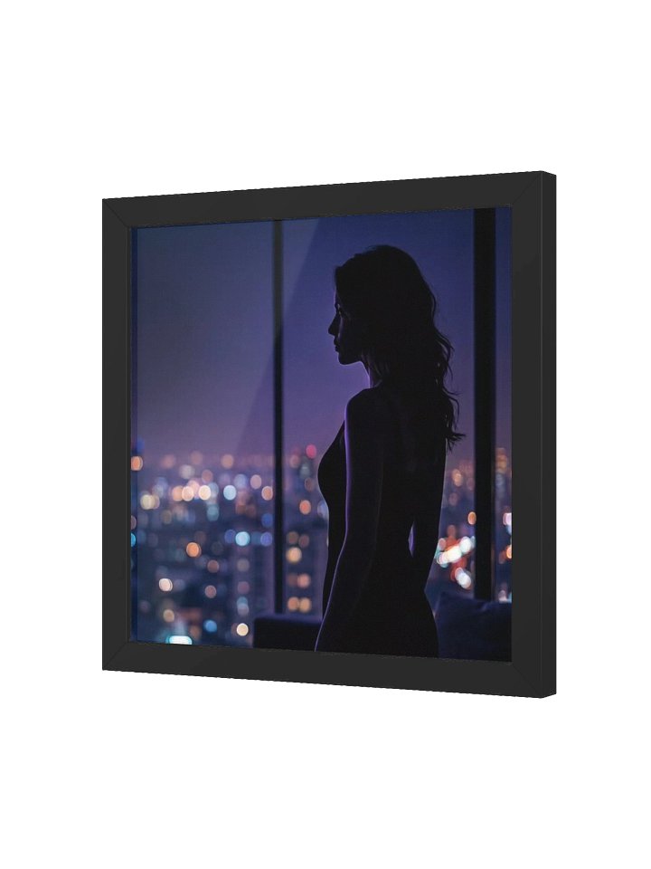 After Dark — Framed City Silhouette product image (6)