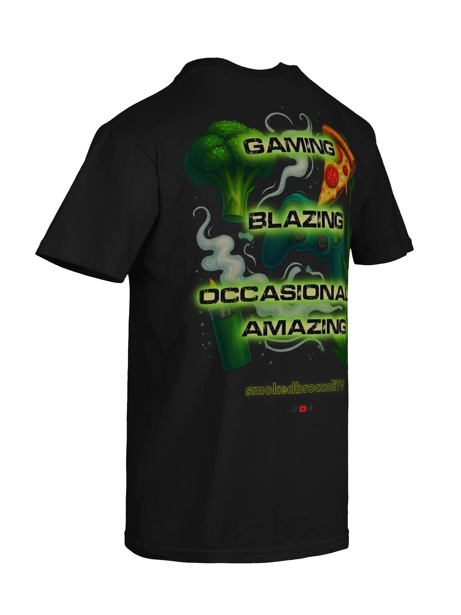 gaming blazing occasionally amazing tee product image (57)