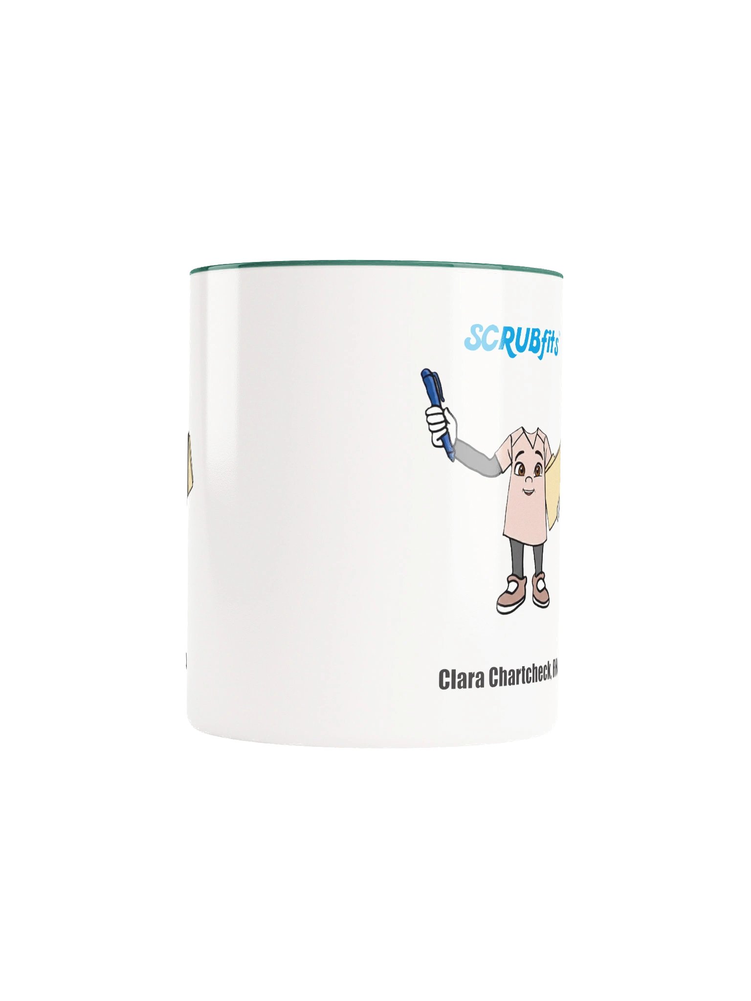 Ceramic Mug with Clara Chartcheck, RHIA product image (59)