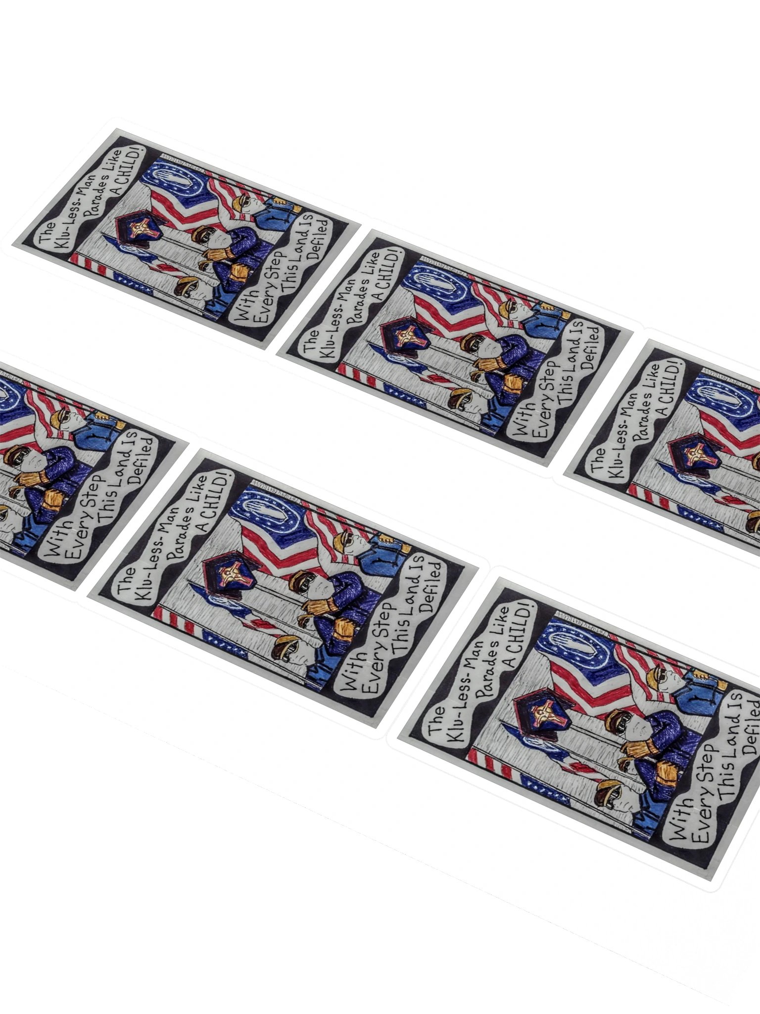 Klu-Less-Man Sticker Sheet product image (2)