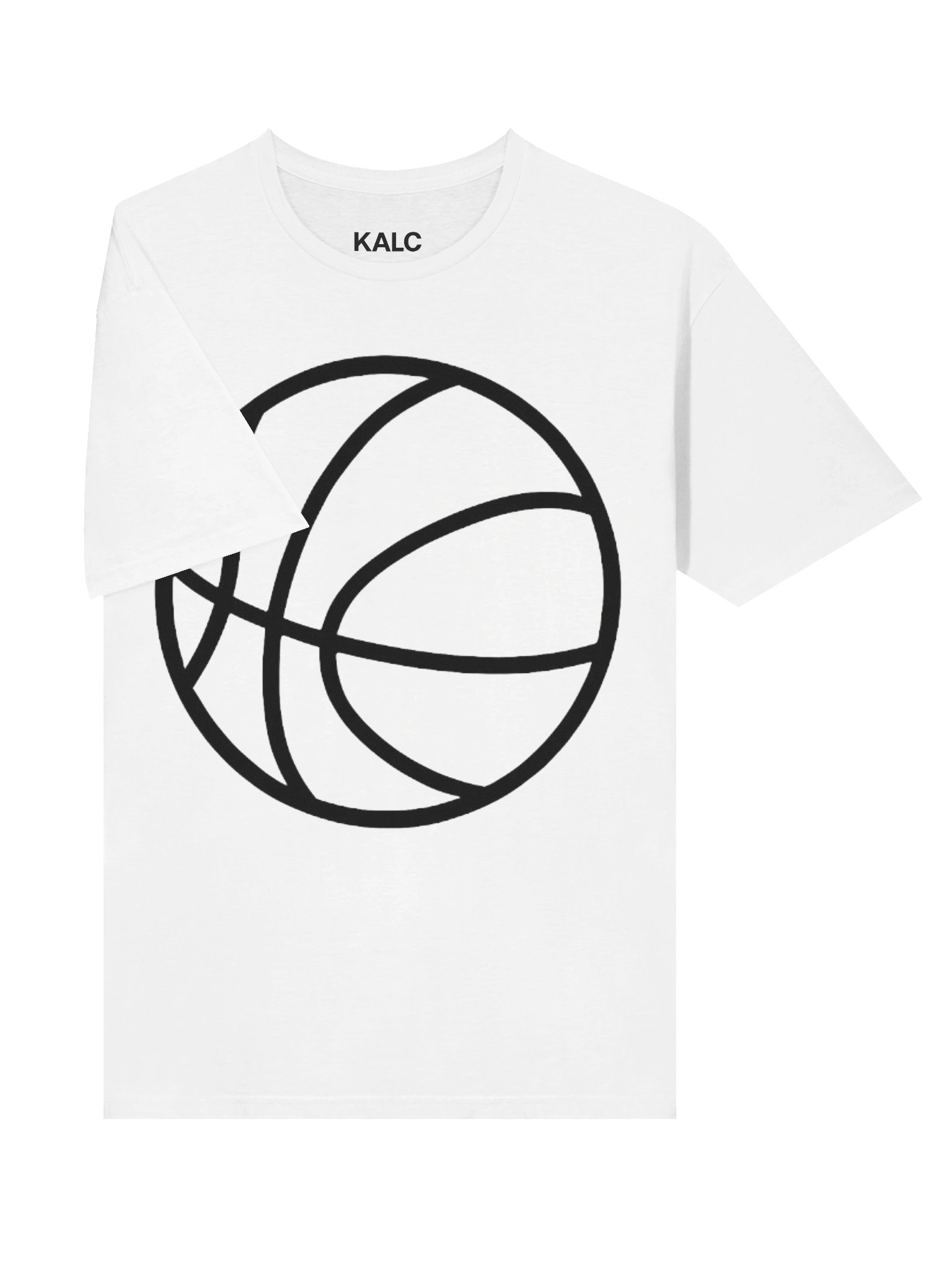 KALC Soft-White Basketball T-Shirt product image (5)