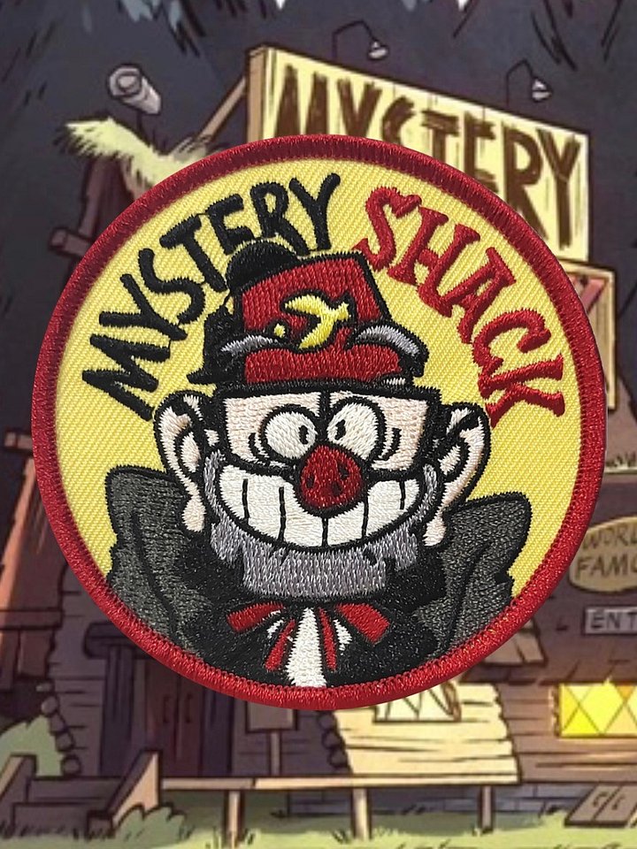 Mystery Shack Embroidered Patch product image (1)