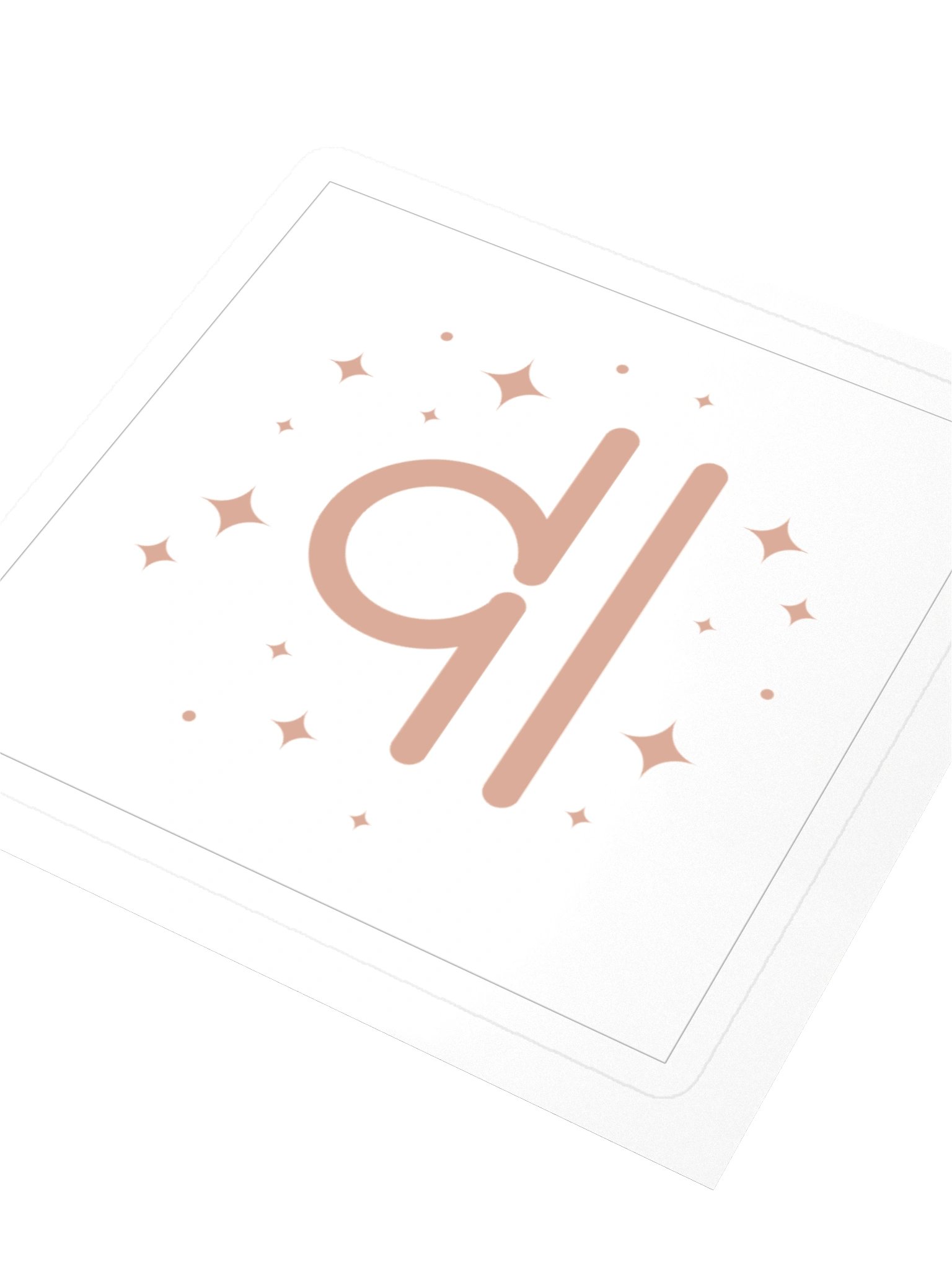 Libra Zodiac Sticker — Soft Celestial Symbol Design product image (3)