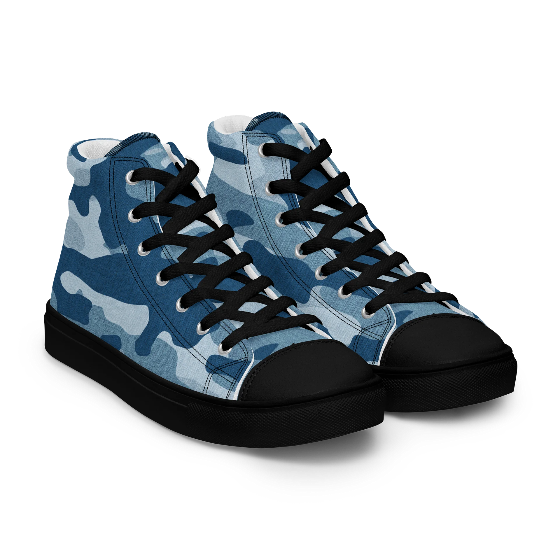 Blue Camo High Tops product image (8)