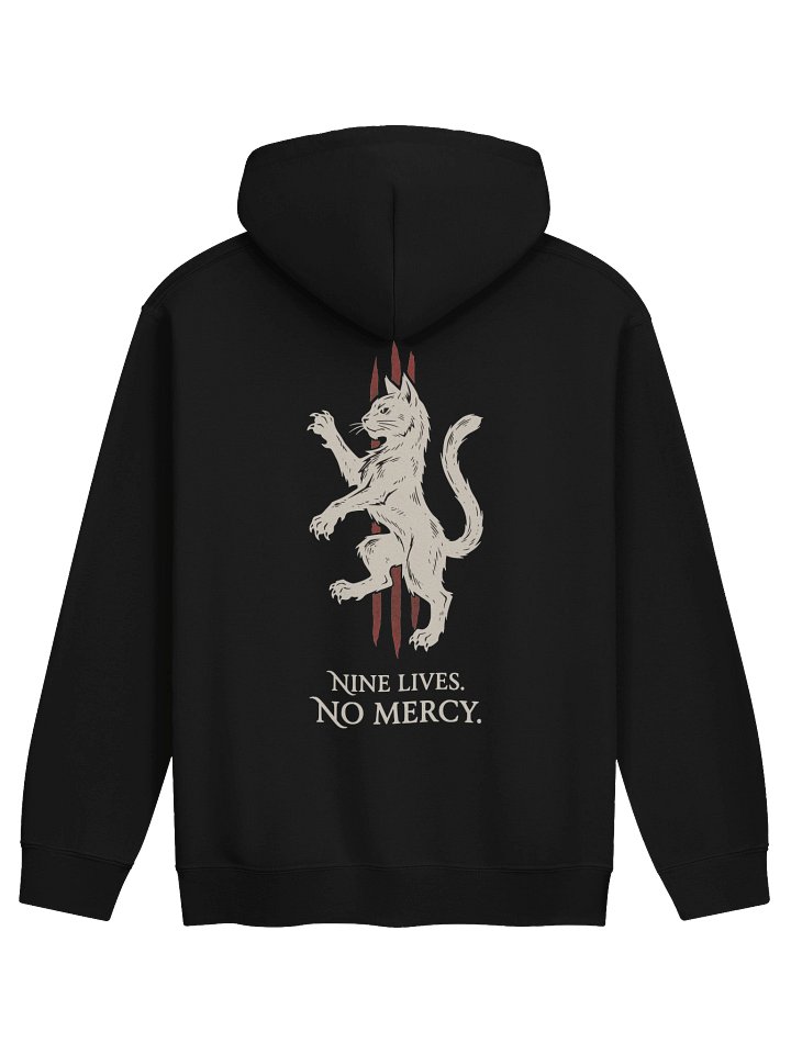 Nine Lives. No Mercy Hoodie product image (1)