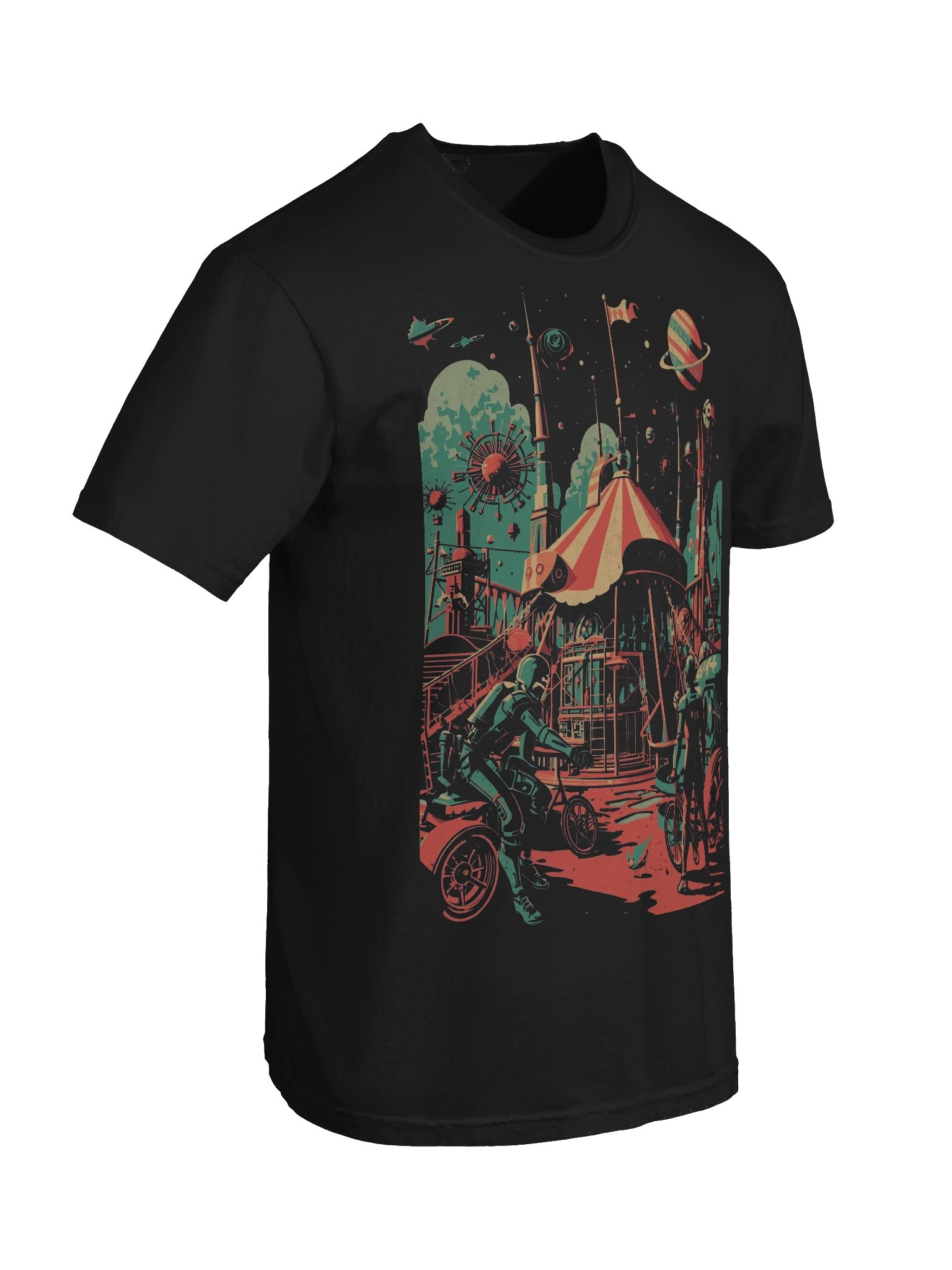 Circus of Satellites Heavyweight T-Shirt product image (4)