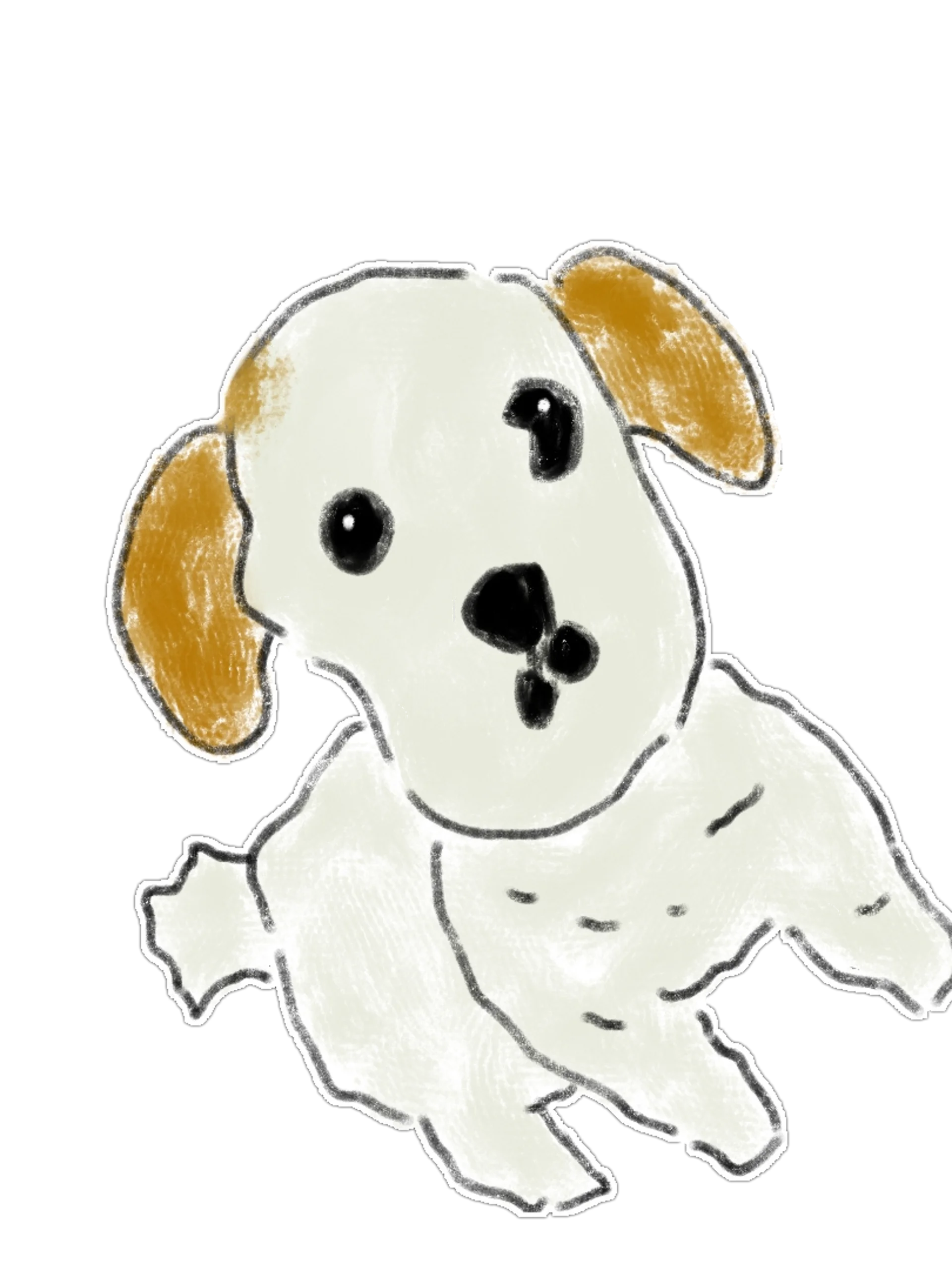 15 Cute Hand-Drawn Dog PNG Clipart Bundle product image (4)
