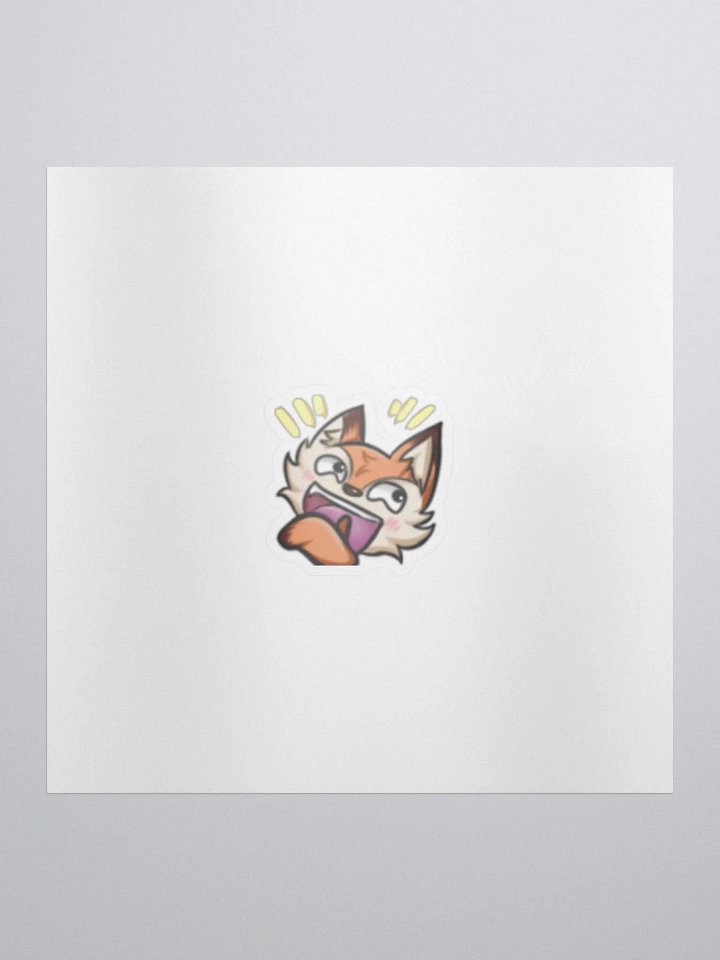 Foxxy LUL Emote Sticker 1.5