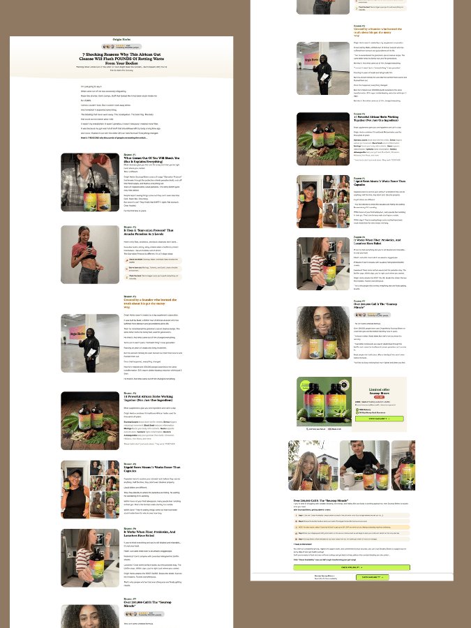 CRO Optimized Shopify Listicle Landing Page Template | GemPages product image (1)