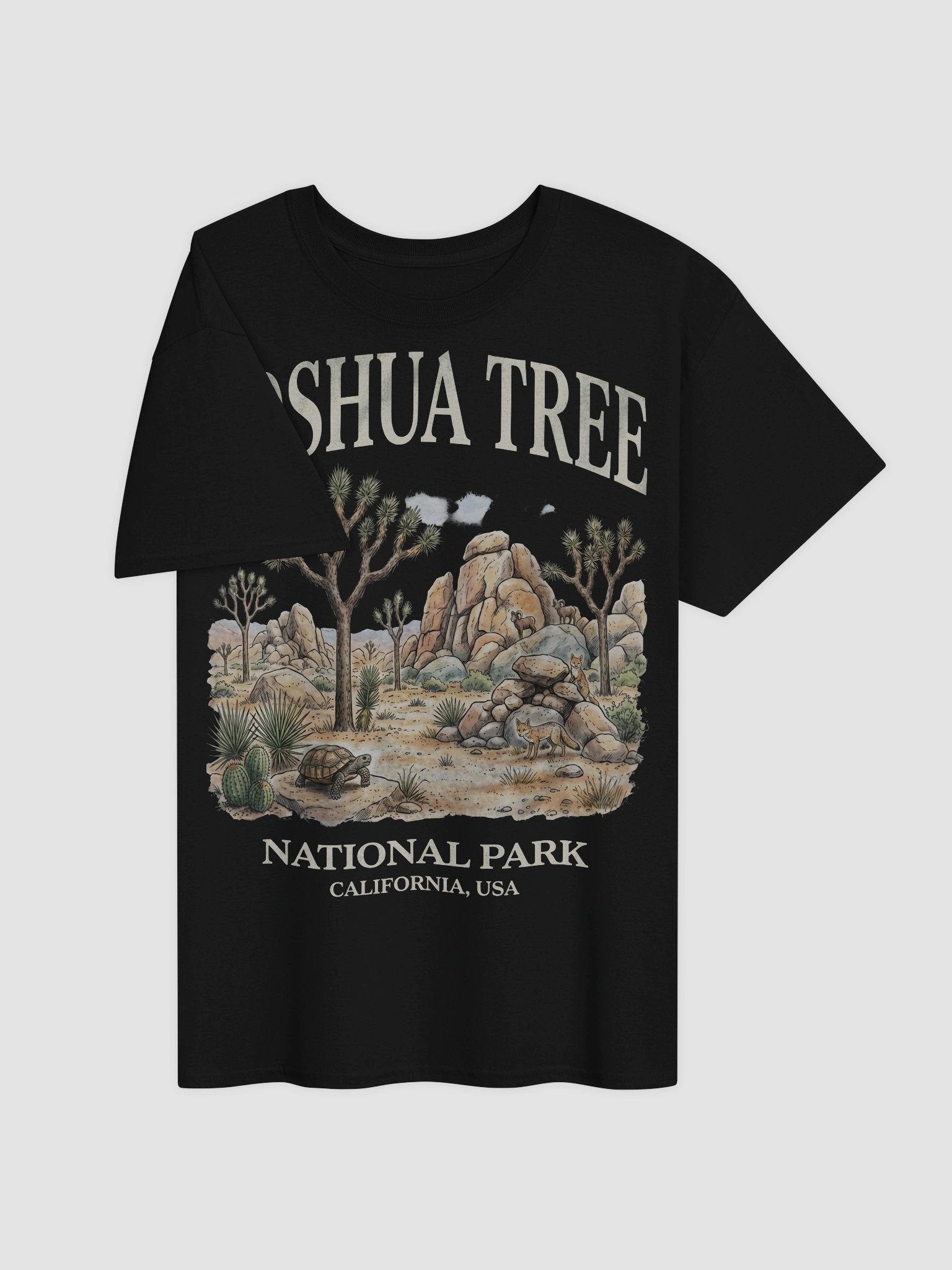 THE JOSHUA TREE グラフィックTシャツ ヴィンテージ Joshua Tree National Park Vintage 90s Graphic T-Shirt | EniLoom