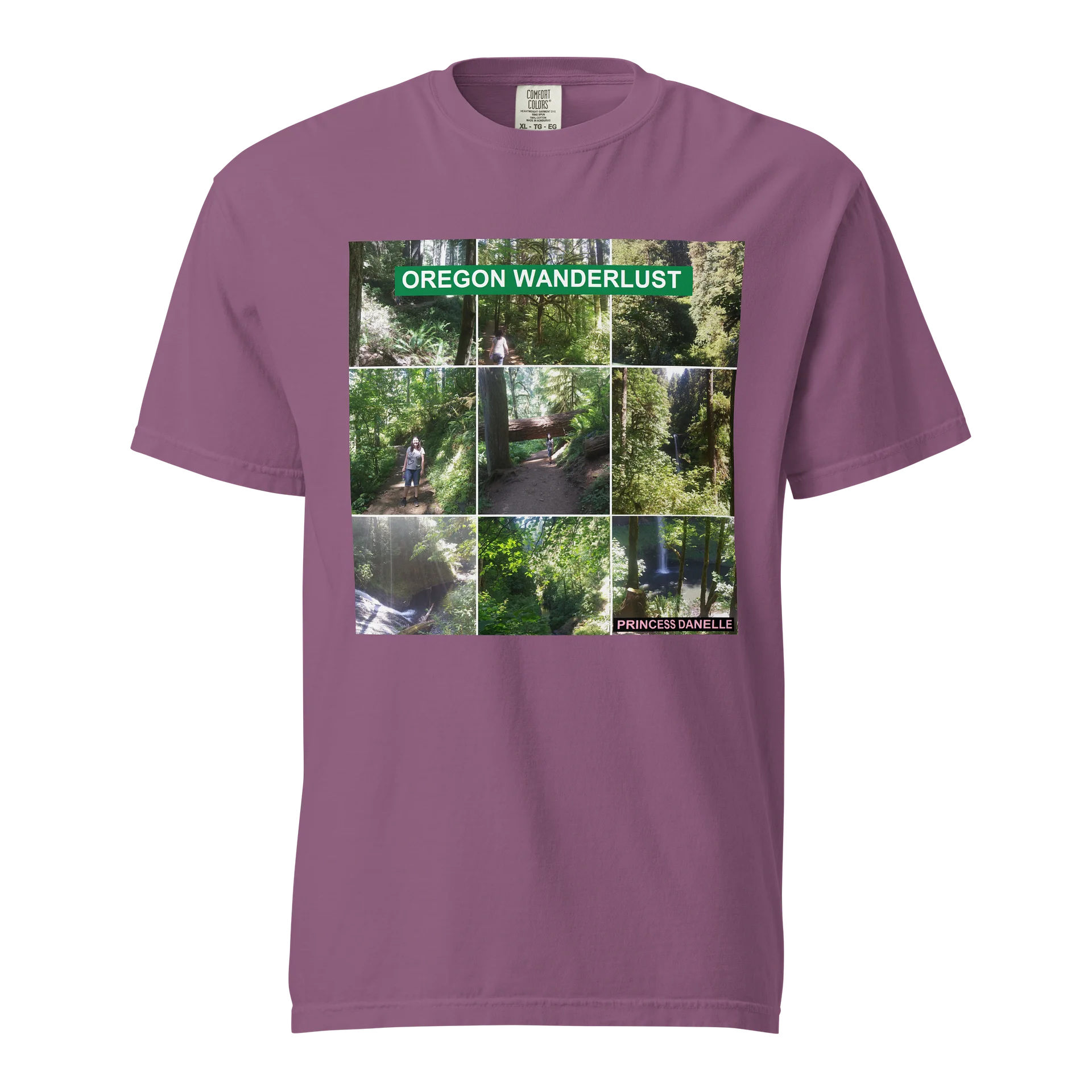 Oregon Wanderlust Forest Collage Tee product image (13)