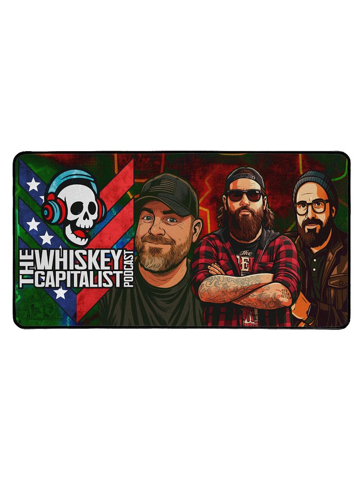 Skull Logo Desk Mat 15.5" x 31.5" product image (1)