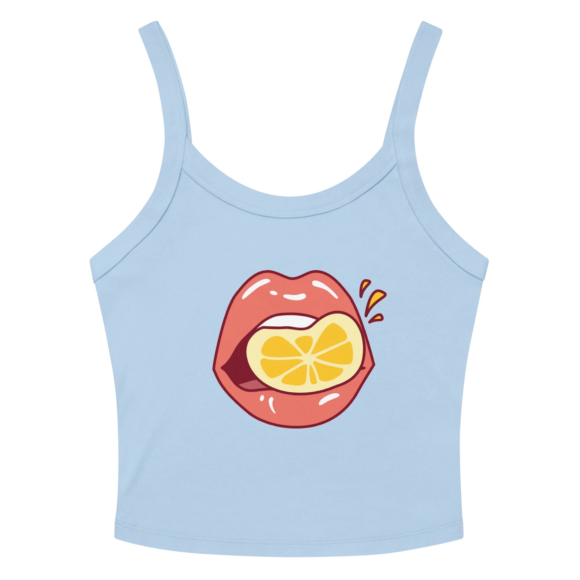 Lips and lemon tank product image (2)