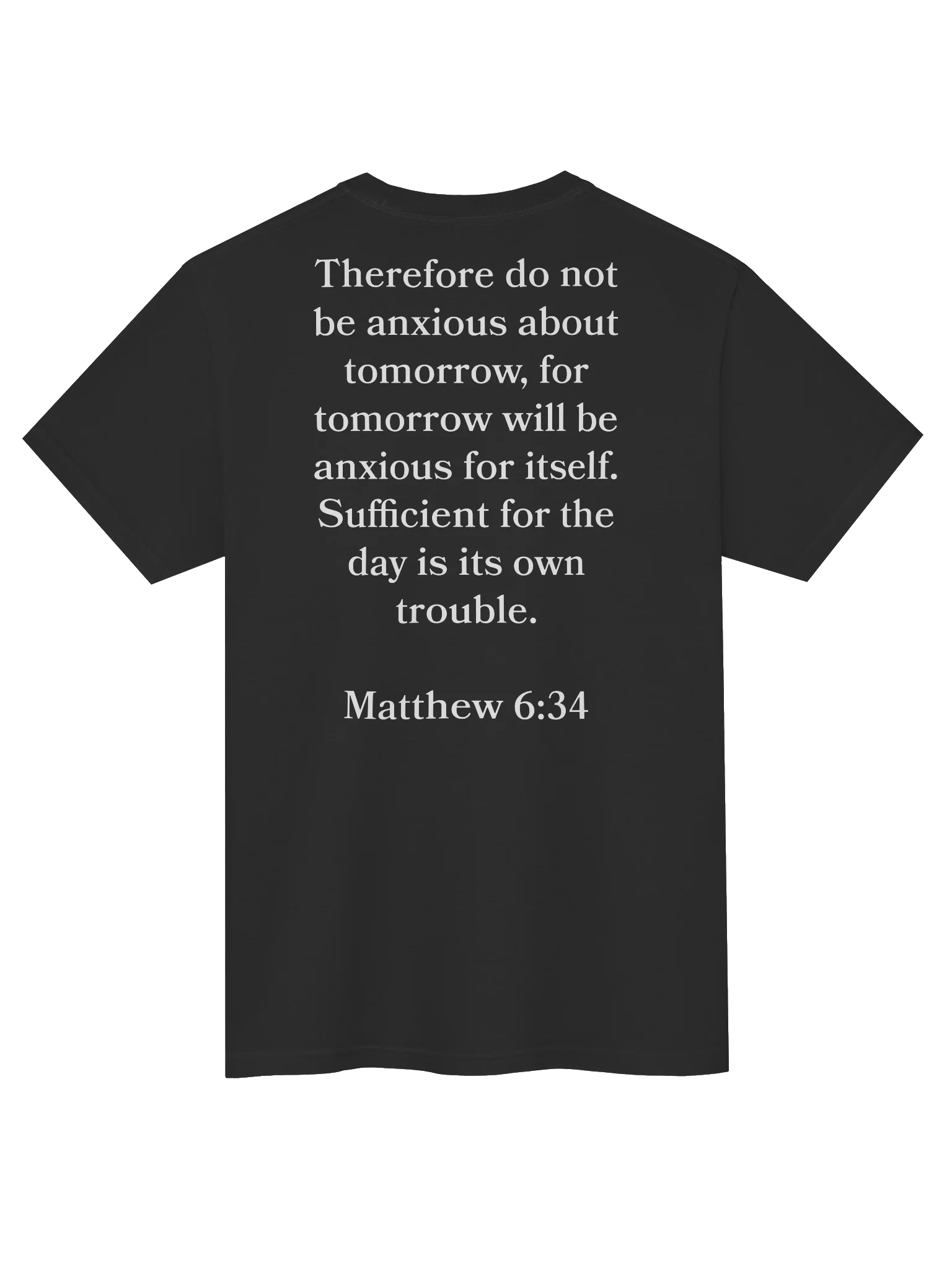 Do Not Be Anxious Pocket Tee product image (4)