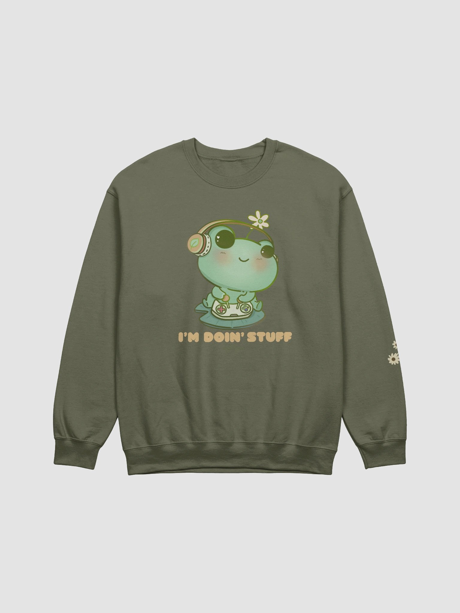 I'm Doin' Stuff Crewneck Sweatshirt product image (3)