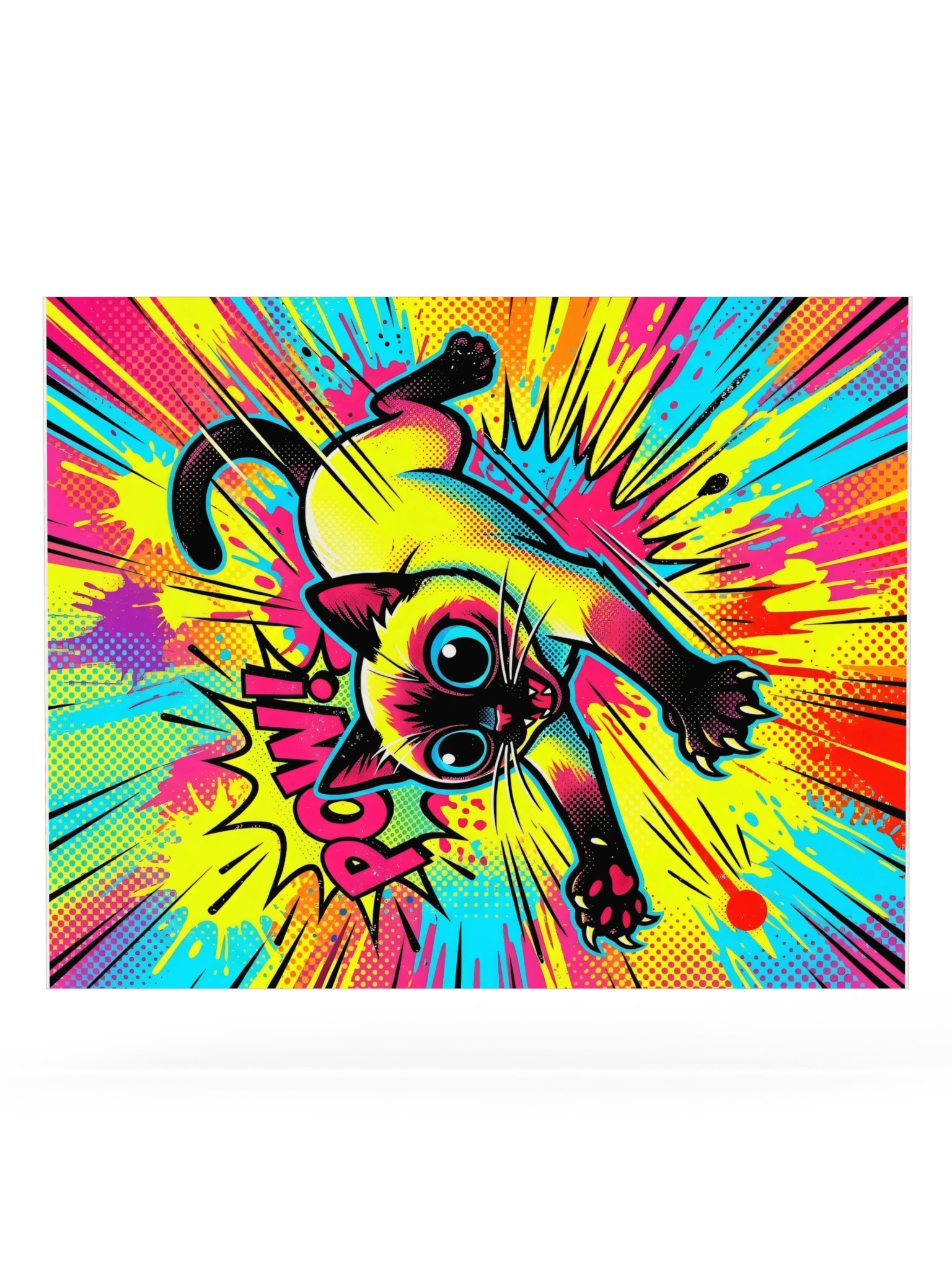 Laser Chase Siamese Poster product image (20)