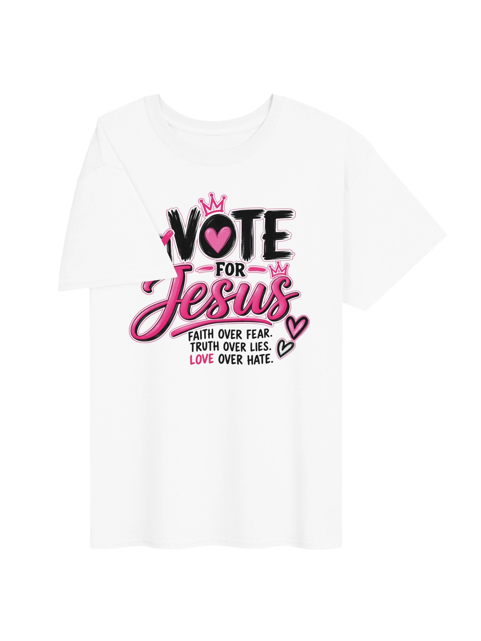 Vote for Jesus Graphic Tee product image (3)