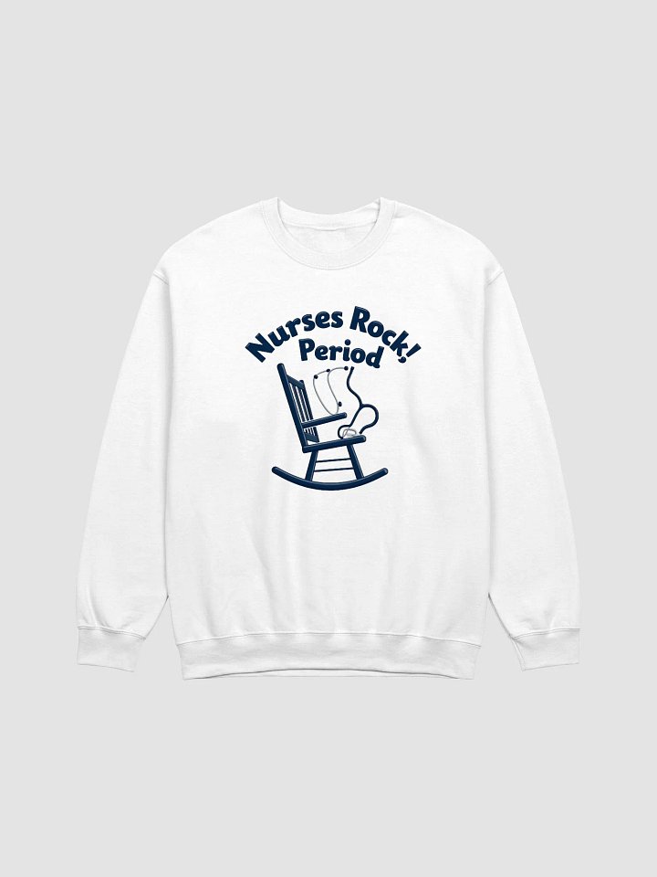 Nurses Rock! Period. Crewneck Sweatshirt product image (2)