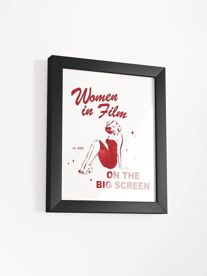 WIFS on the Big Screen Framed Poster product image (17)