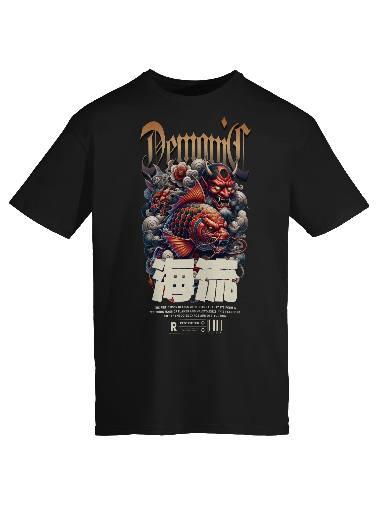 Demonic Koi Chaos T-Shirt - Gildan Softstyle product image (6)