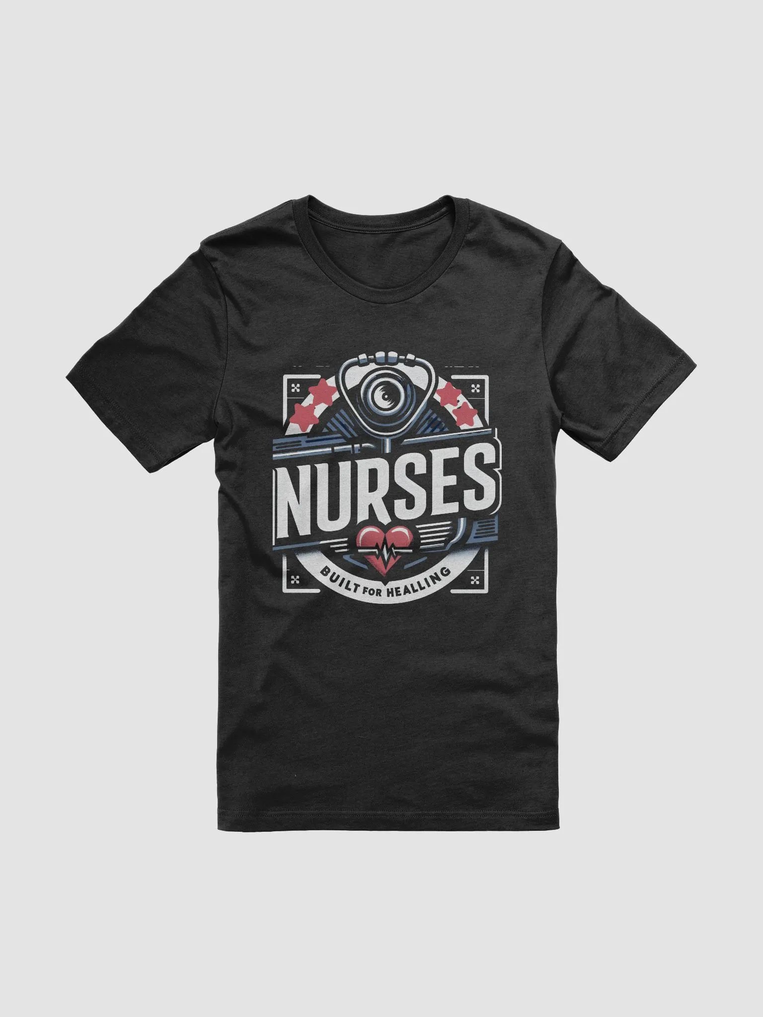 Healing Hearts Nurse Cap T-Shirt product image (7)