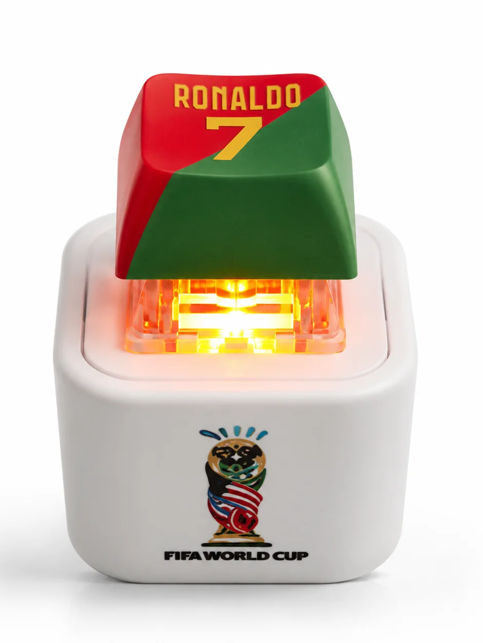 Cristiano Ronaldo #7 Portugal Mechanical Keyboard Keycap | Limited Edition 2026 product image (1)
