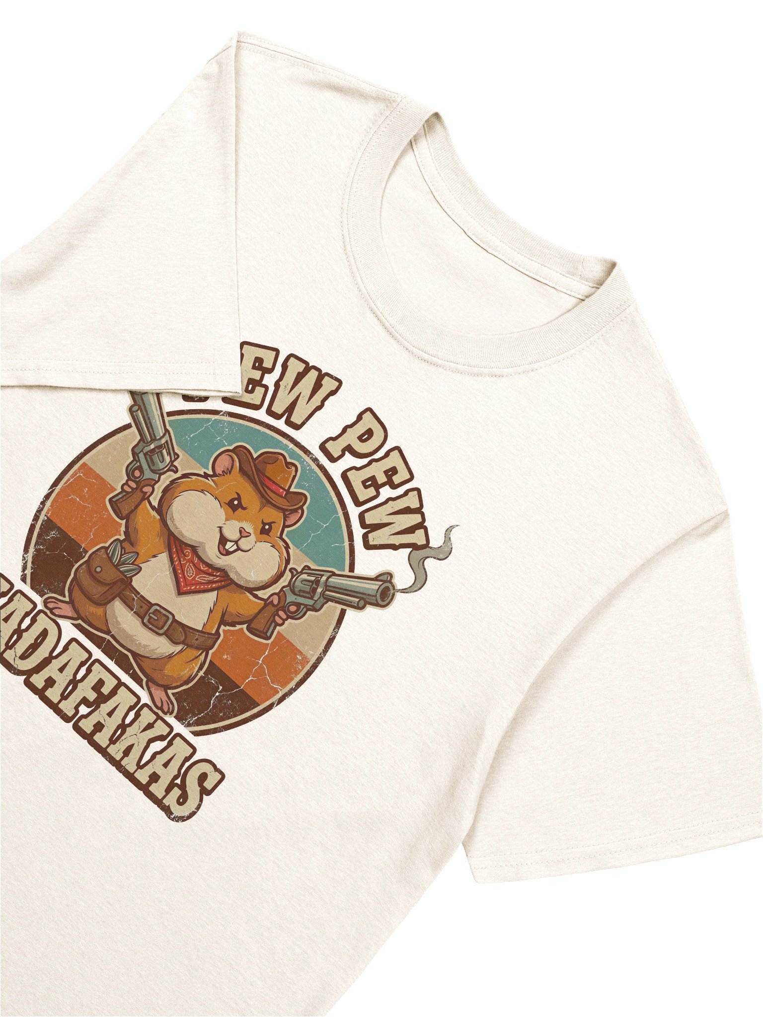 Funny Hamster Cowboy T-Shirt product image (2)
