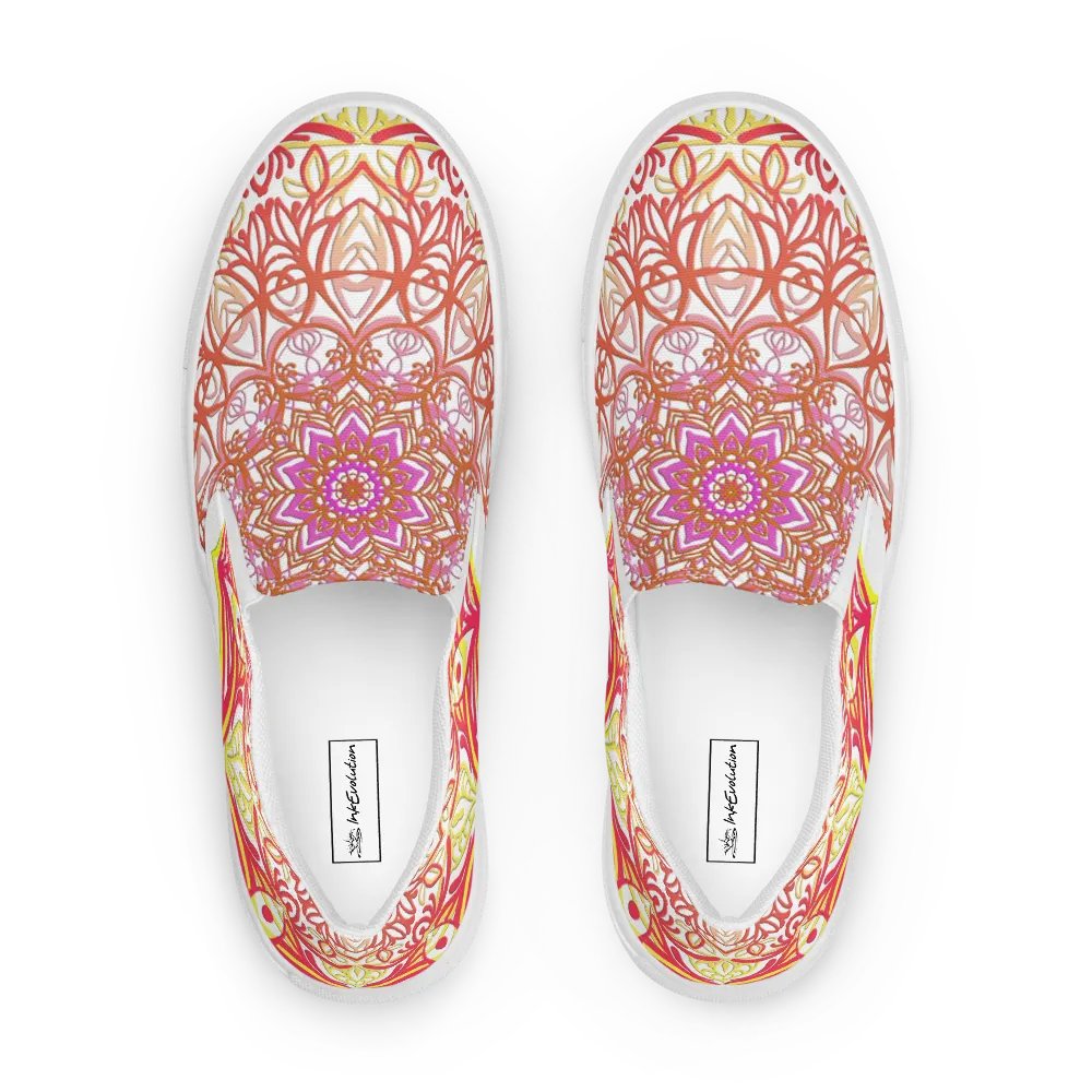 Mandala Magic Women's Slip-On Shoes product image (5)
