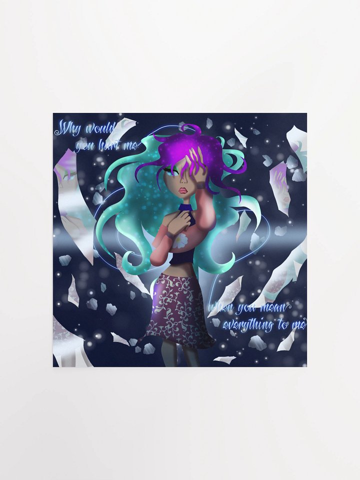 Sad Anime Girl Poster product image (1)