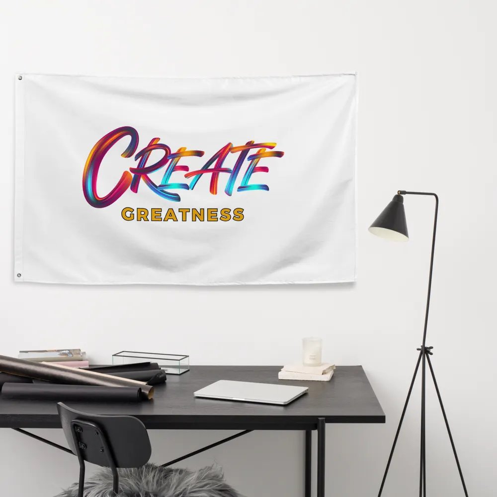 Create Greatness Flag product image (9)