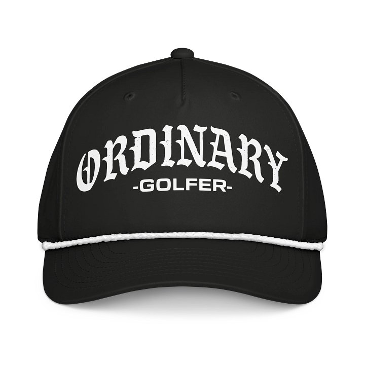 Richardson OG Rope Hat - Black/White product image (1)